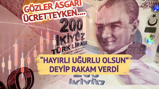 Asgari ücret için '25 bin TL hayırlı olsun' diyerek açıkladı! 'Tarihte hiçbir zaman olmamıştı'