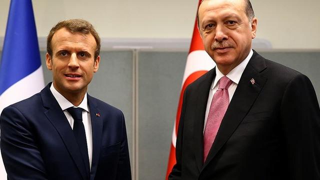 Cumhurbaşkanı Erdoğan ile Macron arasında kritik Suriye görüşmesi