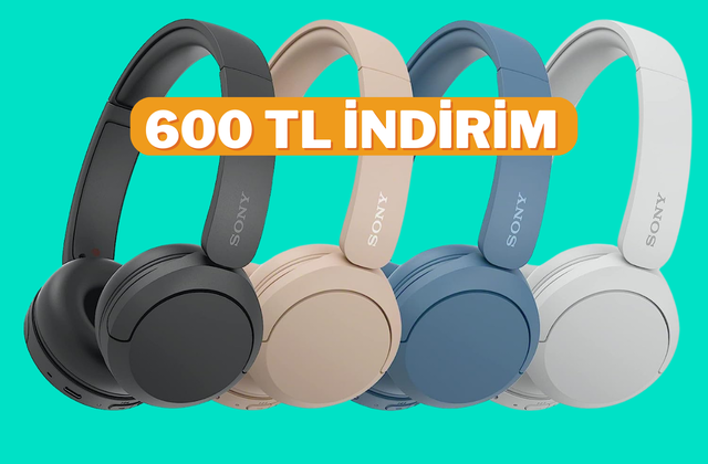 Fiyat performans kulaklık arayanlar buraya! Sony WH-CH520 indirime girdi