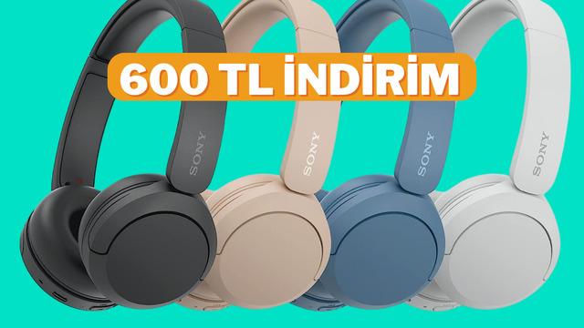 Fiyat performans kulaklık arayanlar buraya! Sony WH-CH520 indirime girdi