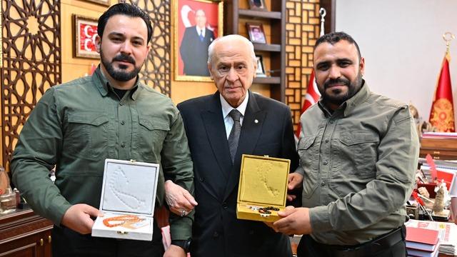 MHP sosyal medyadan duyurdu! Bahçeli'ye dikkat çeken ziyaret