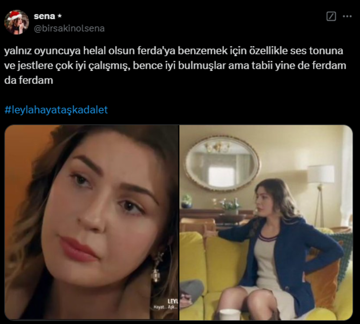Gamze Karaduman'ın yerine gelmişti! Leyla'nın yeni Ferda'sı Buse Sinem İrem son bölümde ortaya çıktı yorum yağdı! 'Gerçekten benziyorlar...' G3