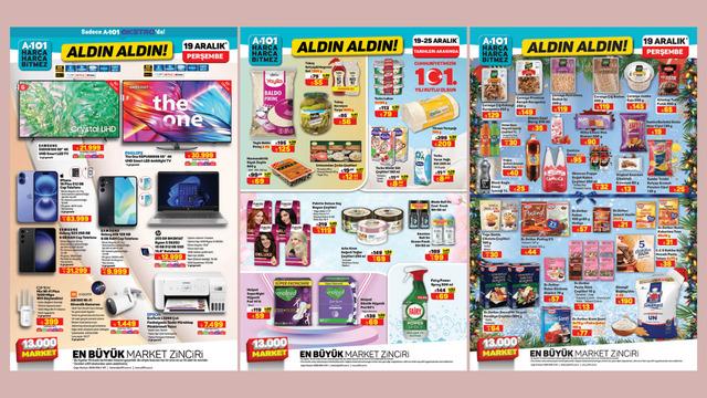 A101'e iPhone 16 Plus geliyor! İşte 19 Aralık 2024 A101 Aldın Aldın Kataloğu