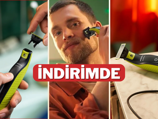 Çok satanlarda zirvede! Philips OneBlade ile hızlı, etkili tıraş keyfi...