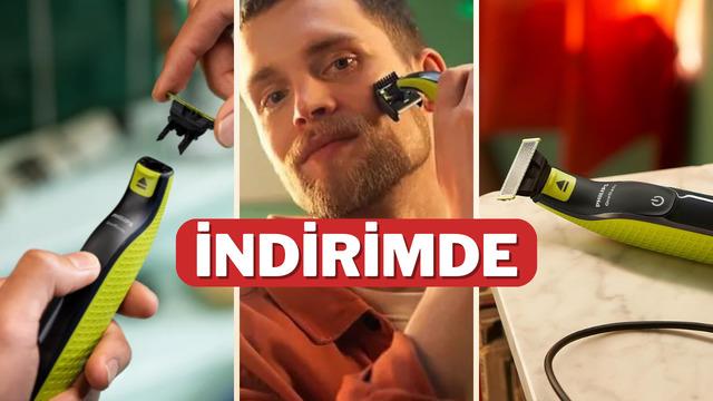 Philips OneBlade QP2824/10 Yüz ve Vücut Hibrit Tıraş Makinesi günün fırsat ürünü oldu