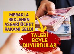 Asgari ücret için ilk rakamı TÜRK-İŞ verdi! Asgari ücrette zam pazarlığı bu rakamla başladı 'Altında olursa imza atmayız'