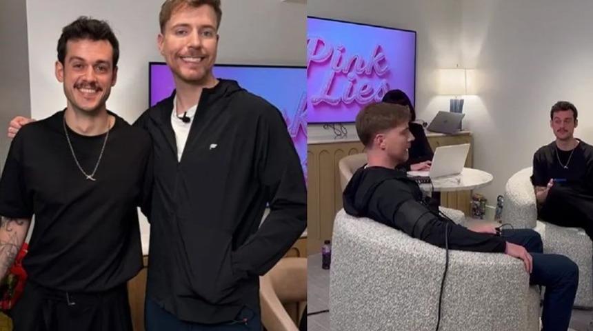 YouTuber Orkun Işıtmak, YouTube dünyasının en popüler ismi MrBeast'i 'yalan makinesine' bağladı: Işıtmak'ın paylaşımı heyecanlandırdı