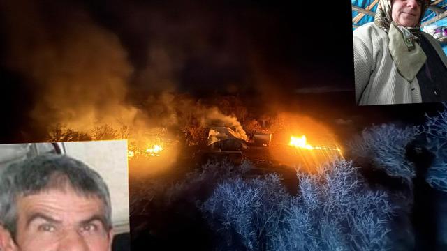 Yer: Konya! Yanarak can verdiler: Yaşlı çiftin ölümünde 'kundaklama' şüphesi!