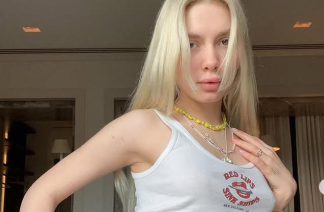 Aleyna Tilki'yi gören şaştı kaldı! Kıyafeti ayrı makyajı ayrı olay... "Seksi Casper"
