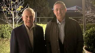 Fenerbahçe Başkanı Ali Koç ve Fenerbahçe eski başkanı Aziz Yıldırım bir araya geldi