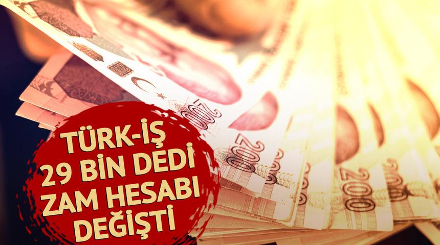 TÜRK-İŞ '29 bin TL' dedi, asgari ücret hesapları değişti! Canlı yayında 'Beklentim arttı' diyerek oran verdi