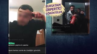 Bursa'dan açtığı canlı yayını izleyen herkes dehşete düştü: Bunalımdaki gencin kapısı tam o anlarda kırıldı