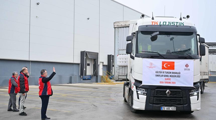 Türkiye'den Suriye'ye 75 bin yardım kolisi! Cumhurbaşkanı Erdoğan tarafından kaleme alınan da mektup bulunuyor