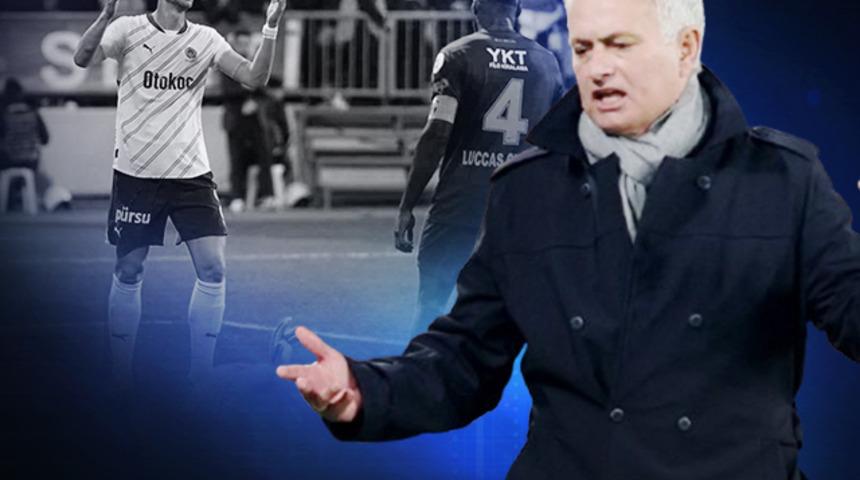 Jose Mourinho'dan mağlubiyetin ardından futbolcuları hakkında olay itiraf! "İlk kez gördüm!"