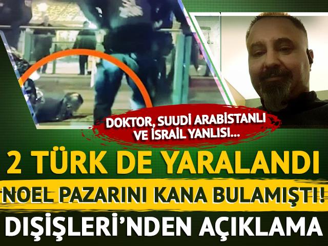 Almanya'yı kana bulamıştı! Noel pazarı canisi böyle yakalandı... Saldırıda 2 Türk de yaralandı: Dışişleri'nden açıklama