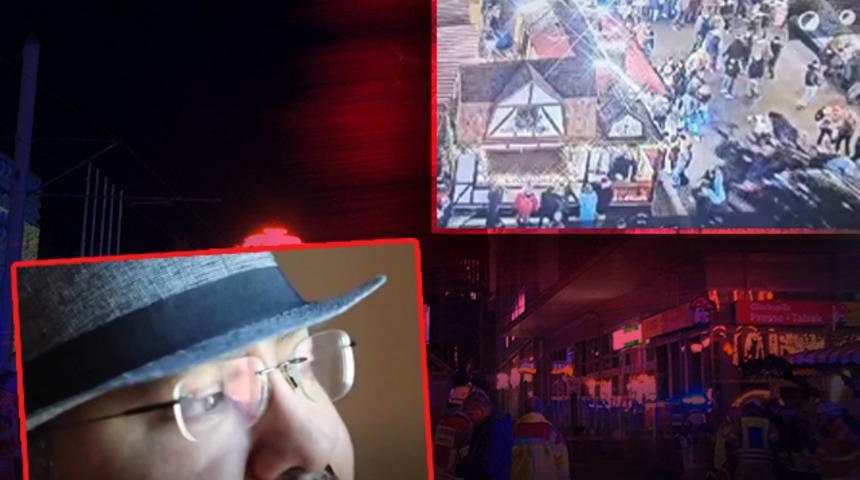 Almanya'da noel pazarına aracıyla dalmıştı! Doktor olan saldırganın BBC röportajı ortaya çıktı, bakın kendini nasıl tanıtmış