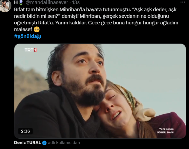 Gönül Dağı son bölümde seyirciyi yıkan sahne! Gönül Dağı Mihriban diziden ayrıldı mı? G4