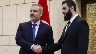 SON DAKİKA | Bakan Fidan Şam'da Ahmed eş-Şera ile bir araya geldi