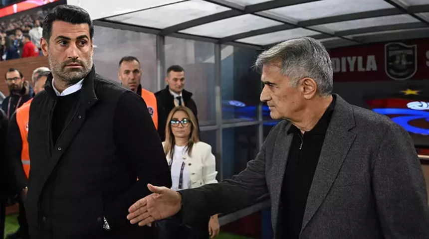 Volkan Demirel'den olay hareket! Şenol Güneş'in elini sıkmayı reddetti! 