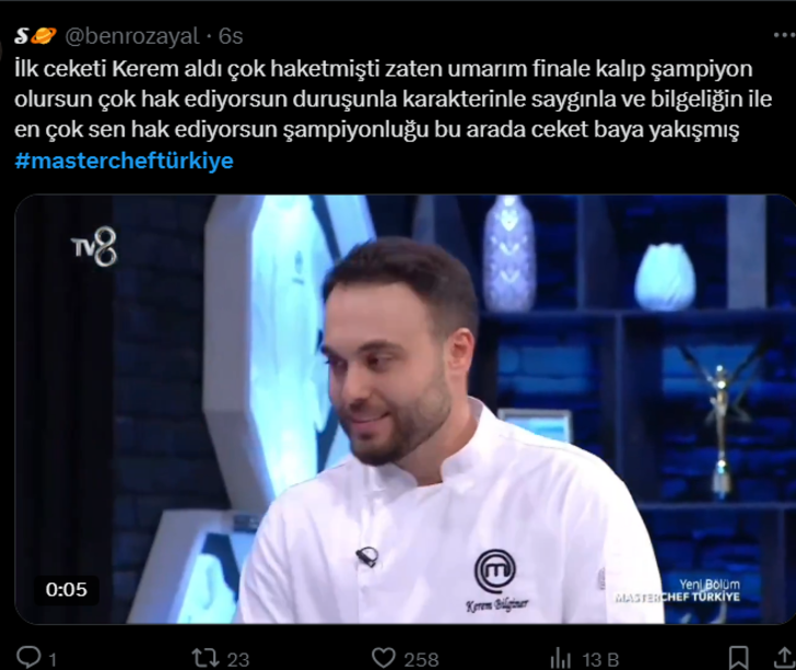 23 Aralık MasterChef'te ilk ceketi alan Kerem oldu! MasterChef'te kim kazandı? Sosyal medya yıkıldı G2