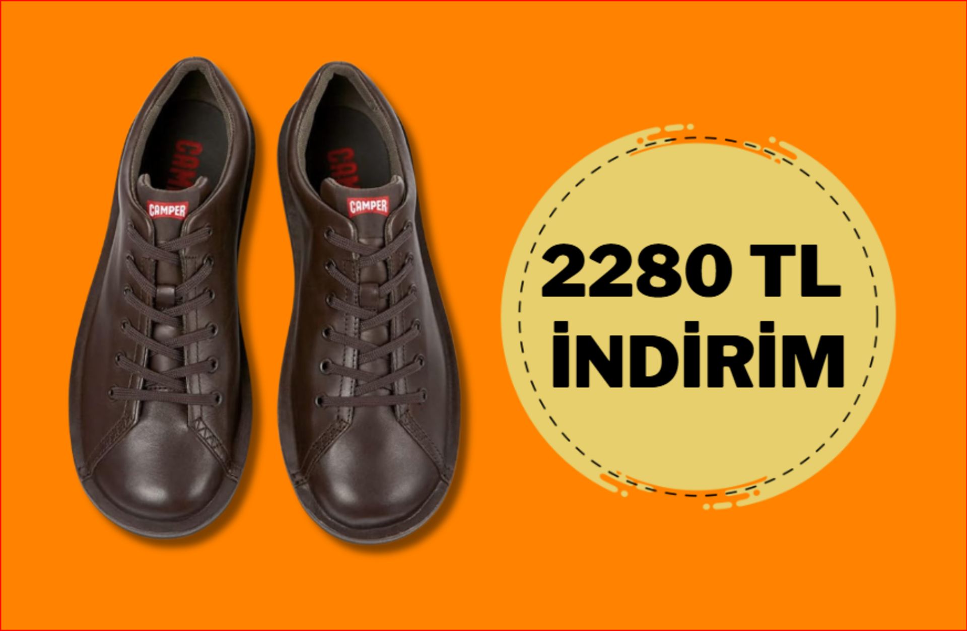 Camper'ın en sevilen modeli Beetle günün fırsat ürünü oldu