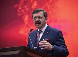 TOBB Başkanı Hisarcıklıoğlu'ndan 'Yüksek faiz' açıklaması! "KOBİ'lerin ayağına pranga oluyor"