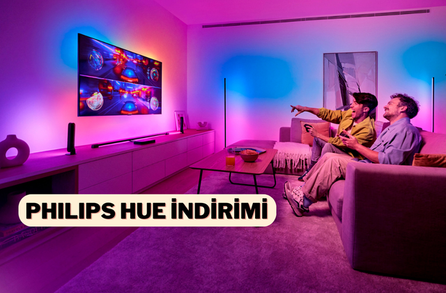 Yaşam alanınızın enerjisini yükseltecek Philips Hue ürünlerinde indirim başladı