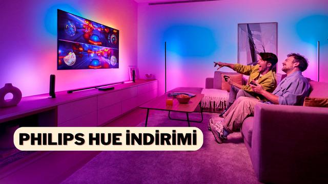 Yaşam alanınızın enerjisini yükseltecek Philips Hue ürünlerinde indirim başladı
