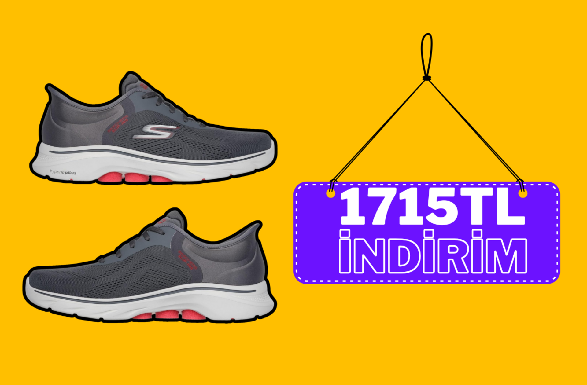 Skechers Go Walk 7 spor ayakkabıda kaçırılmayacak indirim