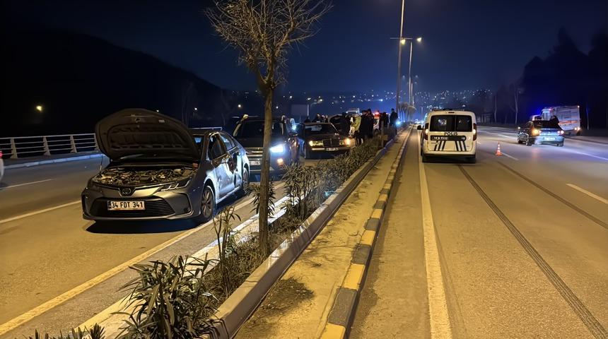 Karabük'te zincirleme trafik kazasında 5 kişi yaralandı