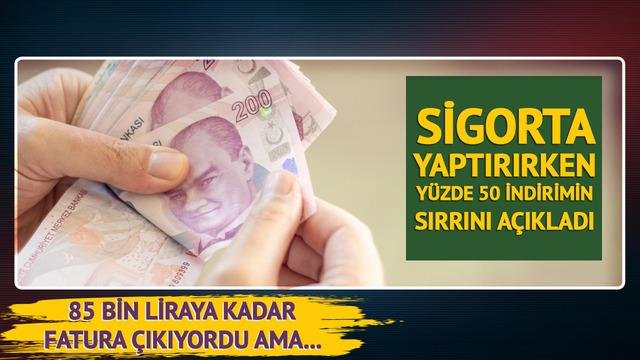 Sigorta fiyatlarında yüzde 50 indirimin formülünü verdi