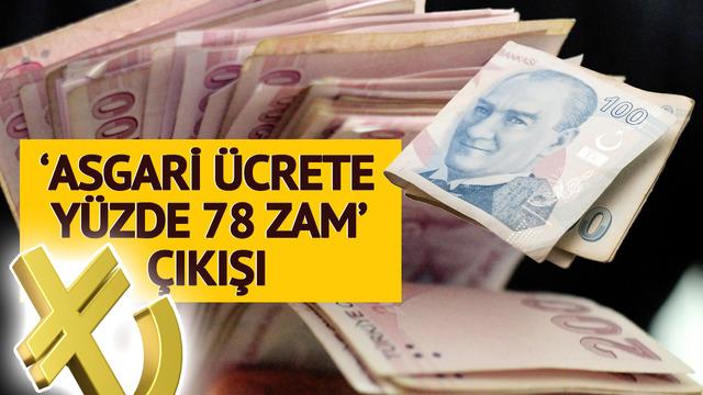 'Asgari ücrete yüzde 78 zam yapılması lazım' diyerek hükümete seslendi: 20 bin lira yaparsanız...