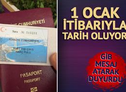 1 Ocak itibarıyla tarih oluyor! GİB milyonlara 'Sona eriyor' mesajı ile uyardı: Artık yurt dışı harç pullarını buradan alacaksınız