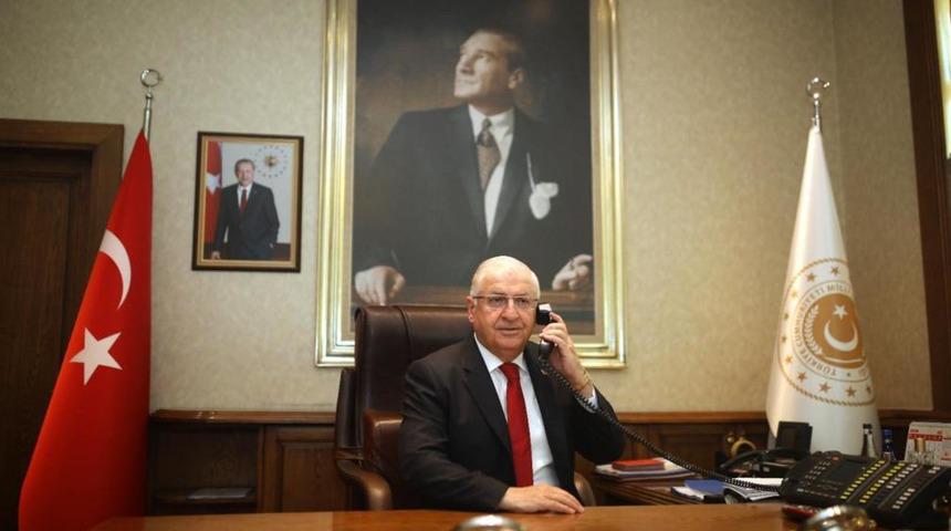 Milli Savunma Bakanı Güler, ABD'li mevkidaşı Austin ile telefonda görüştü