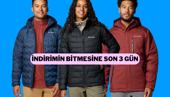 Isı yalıtımlı, su ge&ccedil;irmez! &Ouml;m&uuml;rl&uuml;k bir Columbia mont herkeste olmalı