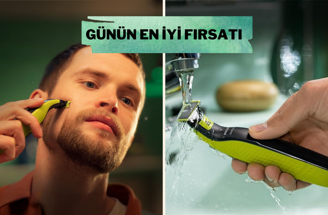 Erkeklerin favorisi Philips OneBlade Yılın Son Fırsatları'na özel en dip fiyatta