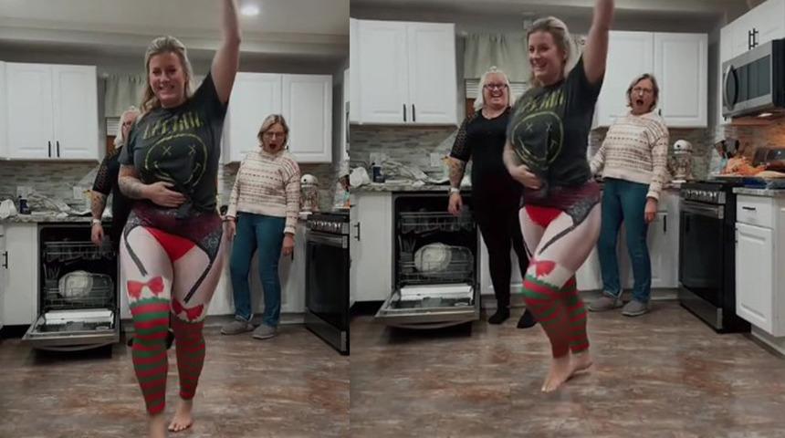 Sosyal medyada gündem yaratan yılbaşı kostümü! Ailesi görünce şoka girdi: "Anlamam biraz zaman aldı"