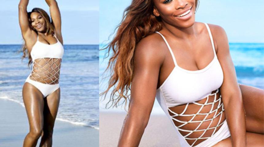Serena Williams Fitness Dergisinde