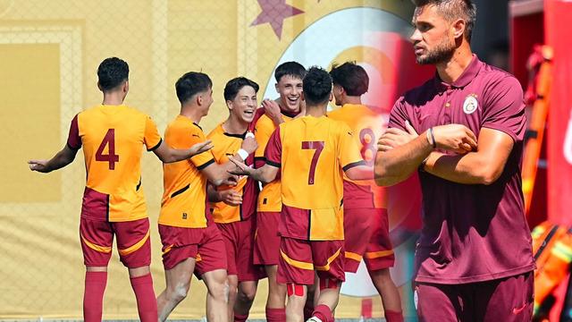 Galatasaray U17 takımı tarihi bir farkla Fenerbahçe U17'yi mağlup etti! Teknik direktör Sedat Debreli: Bu formaya gönül veren herkesin zaferi!