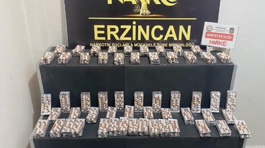 Erzincan merkezli uyuşturucu operasyonunda 9 şüpheli yakalandı