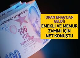 Emekli ve memur zammı için çarpıcı çıkış! Bu kez ENAG Başkanı oran verdi