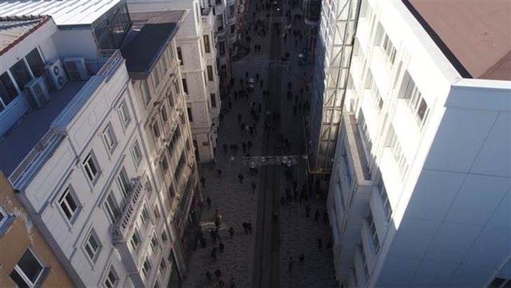 İstiklal Caddesi'ni hiç böyle görmediniz G2