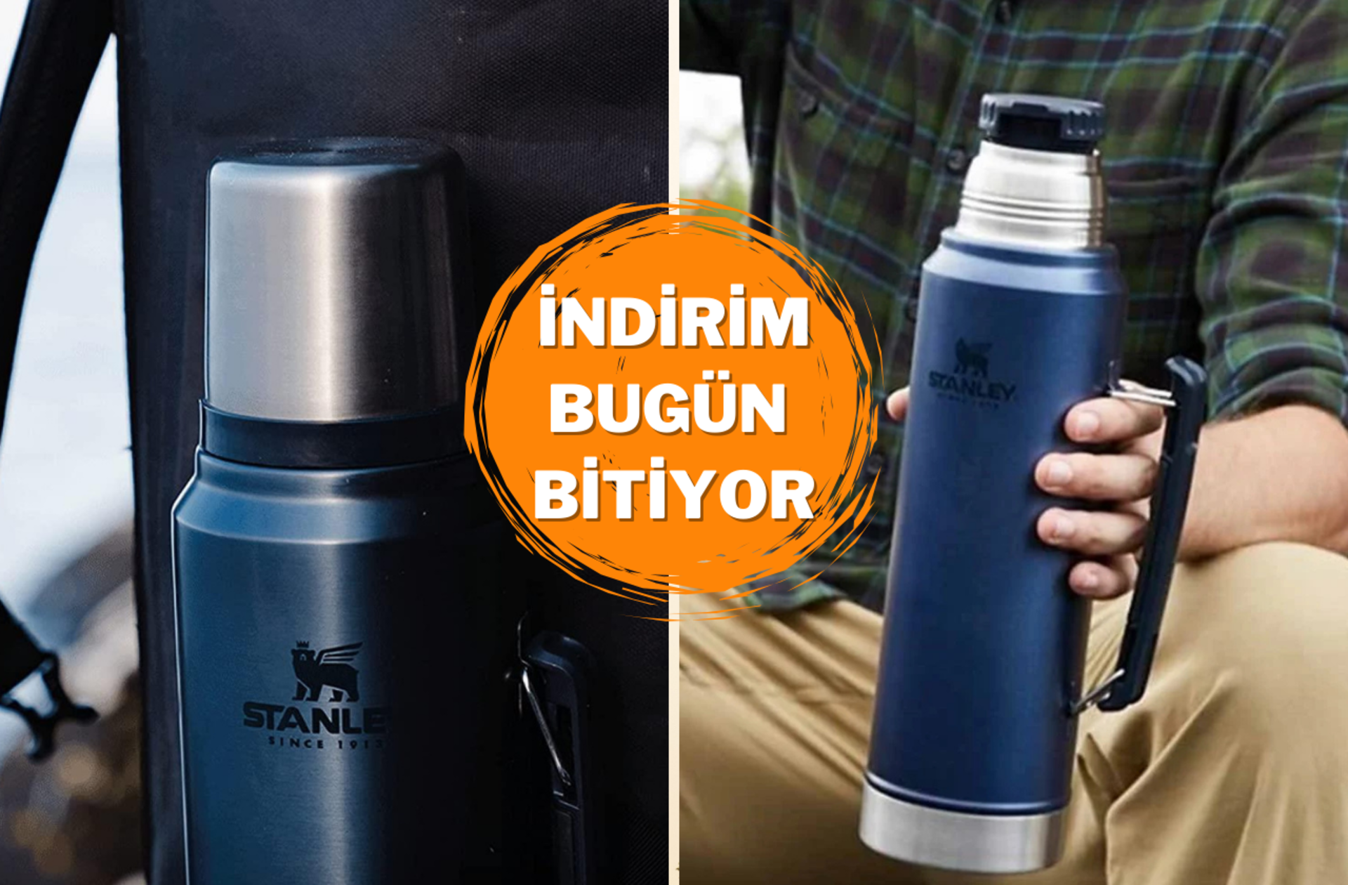 Kullananların öve öve bitiremediği Stanley'in çok satan o termosu indirime girdi