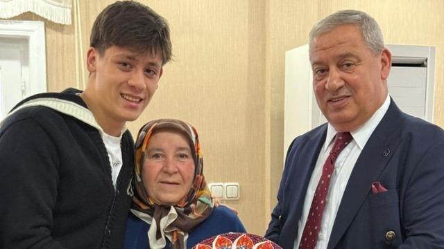 Arda Güler, baba ocağına geldi