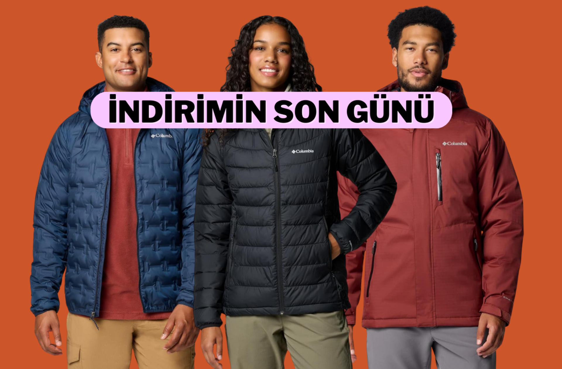 Columbia montlarda Yılın Son Fırsatları'na özel kaçırılmayacak indirimler başladı