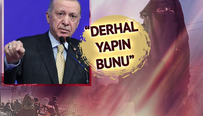 Erdoğan'dan 'Suriyeliler' talimatı: "Derhal yapın bunu"