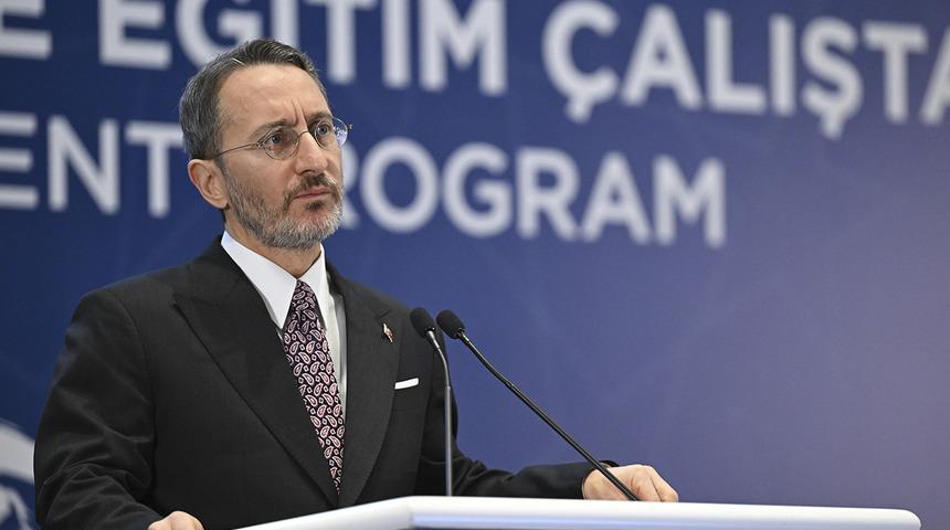 İletişim Başkanı Fahrettin Altun'dan Suriye mesajı