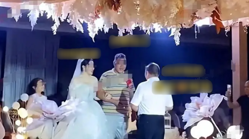 Düğün görüntüleri sosyal medyada gündem yarattı! Damat kayınpederinden daha yaşlı... "Hangisi damat hangisi kayınpeder?"