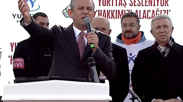 Erdoğan'a yanıt! 'Küfeyi sırtlanmaya varız'