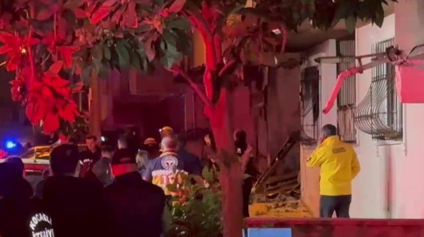 Kocaeli'de binada patlama! 13 kişi yaralandı